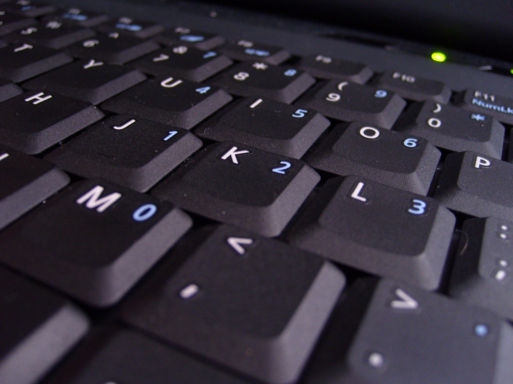 "Laptop Keyboard" by DeclanTM is licensed under CC BY 2.0.